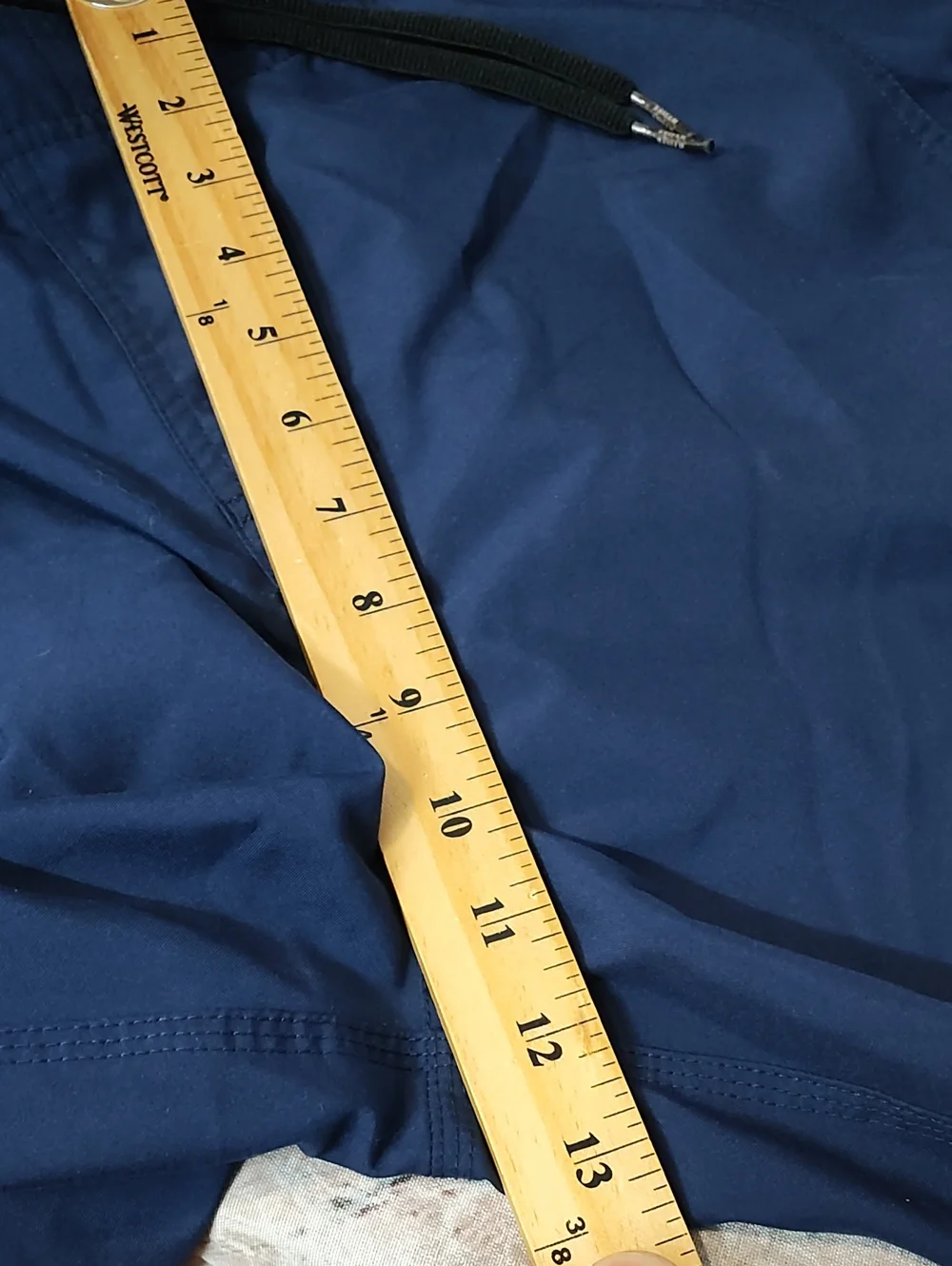 Nike Mens Vtg Swim Navy Blue Liner Shorts Pockets XL